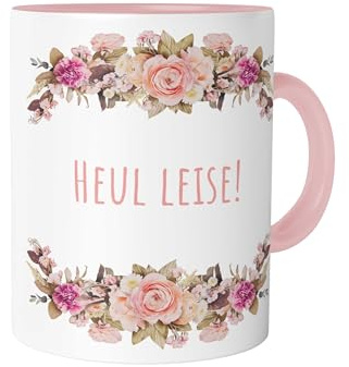 Urban Backwoods Heul Leise Tasse mit Spruch Kaffeetasse