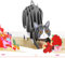 CNLITIHEKA Valentine Pop Up Karten 3D Katze Geburtstagskarte Happy Valentine's Day Grußkarte Thinking of You Karte für Sie & Ihn Frauen & Männer Mama & Papa mit Umschlag und Blanko-Note.