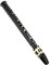 Btuty Black Pocket Sax Mini Portable Saxophone Little Saxophone mit Tragetasche Blasinstrument