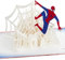 Hallmark Marvel The Amazing Spider-Man Comic, 3D & Pop-Up Karte, für jeden Anlass, Geburtstag, Superheld, Peter Parker, Rot