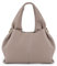 Juoxeepy Crossbody-Tasche, Geldbörse, Umhängetasche, Handtasche für Frauen, Schultertasche modische Wolken-Tasche, Unterarmtasche, Grau klein