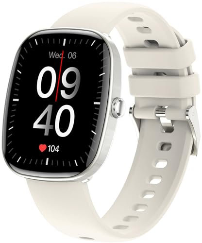 Smartwatch Damen Herren mit Telefonfunktion, 1.83 Uhren 100+ Sportmodi Fitness Tracker mit Pulsuhr IP68 Wasserdicht Fitnessuhr für iOS Android