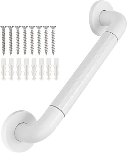 supregear Barre d'Appui pour Personnes Âgées, Barre de Maintien Douche en Acier INOX, Poignée Antidérapante de Baignoire de Salle de Bain pour Handicapées/Enfants/Enceinte, 50 cm