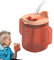1/2 Stück 300 Ml Auslaufsichere Becher Für Ältere Menschen - Trinkbecher Für Ältere Menschen | Auslaufsicherer Becher Mit 2 Griffen | Trinkbecher Mit Deckel Und Strohhalm | Wasserbecher Mit Griffen