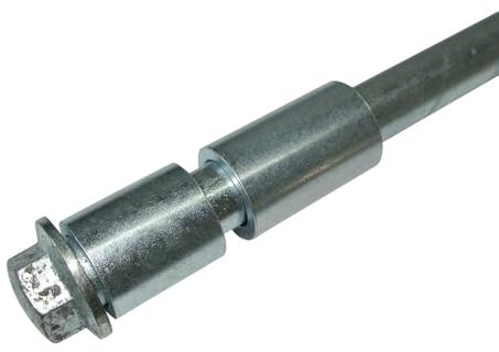 DEFIYAN Perno Ruota Posteriore da 15 mm con distanziali da 240 mm Compatibile con Pit Bike da 110cc 125cc 140cc 160cc e ATV Quad