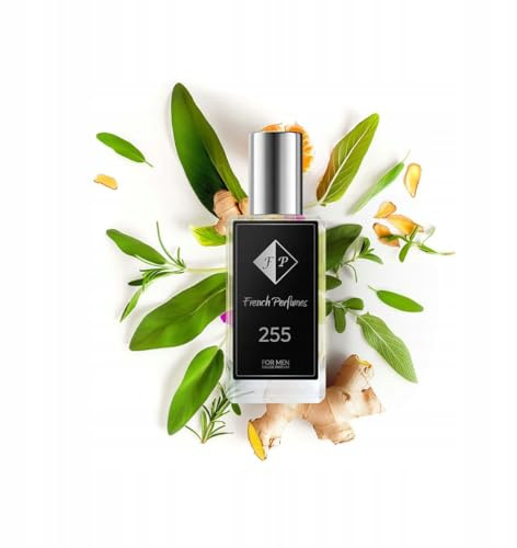FP French Perfumes - Herren Parfüm - Elegante Eau de Parfum für Herren Männer - Hochwertiger Duft - Perfume men - Holzig und blumig und Moschus - Nr. 255-212 Menn - 33 ml