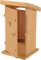Leben mit Holz WC-Häuschen, 23 x 14 x 14 cm, Fichte roh