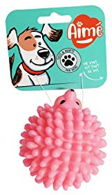 - Aimé Vinyl Igel Spielzeug für Hunde 10 cm