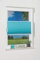 K-home Klemmfix-Plissee Palma Iceblau 80 x 130 cm +++Verdunklung+++