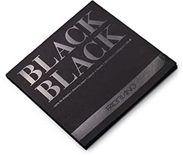 Fabriano Black Pad, 8 x 8