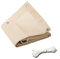 HUIPYOU 90% Schattiernetz Gewächshäuse Plane Sonnensegel Schattier, Gartenarbeit Terrasse Sunblock Schattiergewebe Sonnenschutznetz mit ÖSen für Blumen Zaun (Color : Beige, Size : 3x4m/9.8x13.1ft)