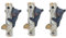 BestGiftEver Lot de 3 crochets muraux en forme d'ours rustiques pour salle de bain : ours sur arbre – Crochet pour clés, tentures murales, porte-serviettes, porte-manteaux