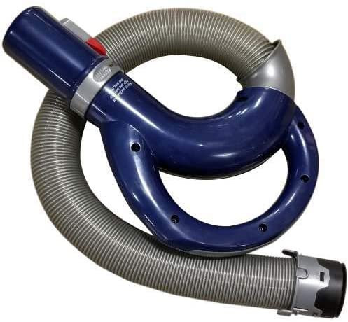 Casa Vacuums Upgraded Replacement Shark Navigator Hose Handle, Blue, Grey, Wire Reinforced, Super Stretch, Fits NV350-392, UV440, CU512, CU520, Part #s 207FFJ360