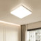 EASY EAGLE Plafon LED Techo Cuadrado 24W, Lampara Downlight Panel Superficie 3000K, 2400LM IP44 Plafones Luz Moderna Delgada para Dormitorio Sala de Estar Cocina Balcón Pasillo Oficina, Ø18CM