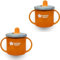 Tommee Tippee First Cup Orange 190ml 4m+ (Pack of Two Cups)