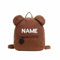 CV couplevibes Rucksack mit Namen, Teddybär Rücksack, Personalisierte Tasche, Schultertasche, Kinderrucksack, Geschenkidee für Kinder, Geschenk für Mädchen, kinderrucksack mädchen,