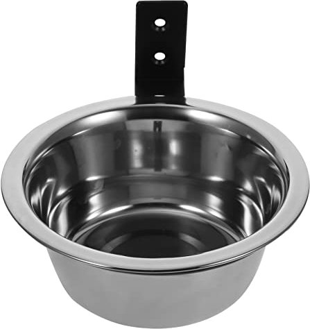 CIYODO Elevated Dog Bowl and Raised Cat Food Water Bowl Set 6-inch Stainless Steel for Small and Large Dogs Wear-resistant Elevated Feeder Suitable for Comfortable Home Use