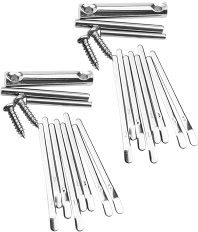 TOYANDONA 6sätze Kalimba Keys Daumenpiano Für Anfänger Und Tragbares Fingerinstrument Für Entspannende Melodien Aus Langlebigem Material Für Musikliebhaber