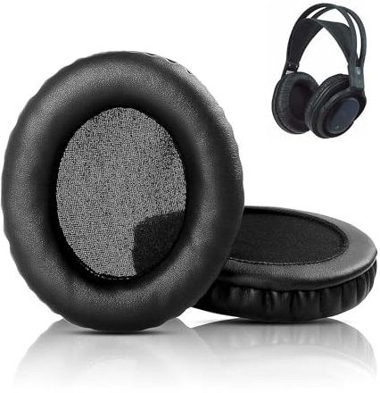 HTINDUSTRY Almohadillas de reemplazo Compatible con Panasonic RP-WF830/Panasonic RP-WF820 Auriculares Almohadillas con Cuero de proteína más Suave/Espuma viscoelástica