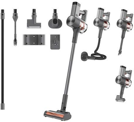 XIAOMI Vacuum Cleaner G20 Max with Pet Brush and 2-in-1 Brush Nozzle, 25Kpa Suction Power and Headlight Dust Detection, Handheld Cordless Vacuum Cleaner with 45 Minute Run Time for Kinds of Surfaces
