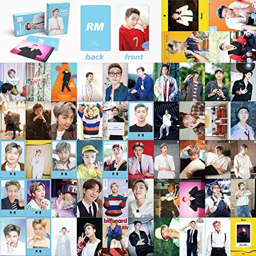SZTVECFW 55 Stück Bangtan Boys Jungkook Fotokarten Bts Jungkookcards Bangtan Boys Bts Albumkarten Bangtan Boys Merch Box Kartenschenk Für Army Fans/Rm