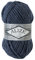 Strickgarn Strickwolle Superlana Maxi 100g 25% Wolle Wintergarn Winterwolle, 50 Farben, Farbe:203 graublau meliert