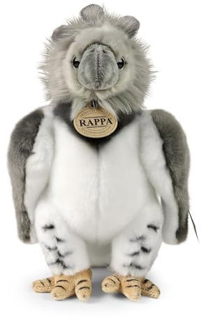 Teddys Rothenburg Kuscheltier Vogel Harpyie grau 27 cm Plüschadler Plüschvogel