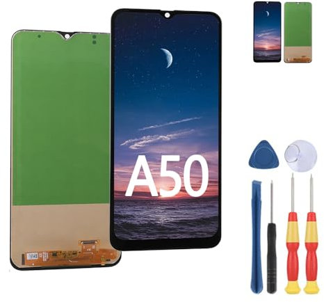 MinTroSD Écran tactile pour Samsung A50 LCD de rechange avec outils.