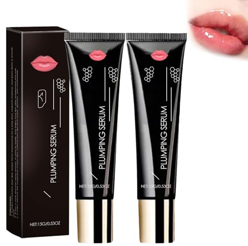 Elycura Lip Booster Serum - Elycura lip oil - Plumpy Lippen-Booster - Feuchtigkeits Lippenöl mit Boosting-Effekt, Lippenpflege zum Schutz vor Trockenen Lippen, Voluminisierende Formel,Glattere Lip