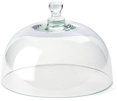 Continenta Cloche à Fromage avec Cloche en Verre, Individuellement, Compatible avec Les cta3047, Taille : Ø 26 cm