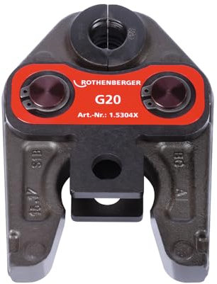 ROTHENBERGER Pressbacke Standard, G Pressbacken Kontur, 20mm Arbeitsbereich Durchmesser | 015304X | Pressbacke, Presszange, Pressbacke für Pressfittinge
