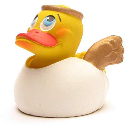 Lanco 8424678008960 Quietscheentchen - Engel; 100% Naturkautschuk, gelb, 200 g