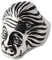 Vintage Einstein Edelstahl Biker Männer Finger Ring - Größe 9 (Größe 58,9)