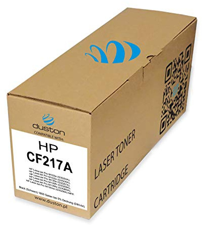 duston CF217A, 17A Schwarz Toner kompatibel mit HP Laserjet Pro M102 M104 M130 M132