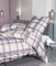 Janine 98059 Mako-Satin-Bettwäsche Moments 135x200 cm + 80x80 cm lilasalbei
