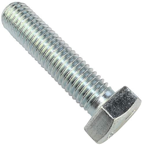 AERZETIX - C47382 - Satz von 20 stück - bolzen schrauben sechskantschrauben M12x50 - mit sechskantkopf - Ø12x50mm - DIN 933 - klasse 8.8 - verzinktem stahl - heimwerken - montagewerkzeug eisenwaren