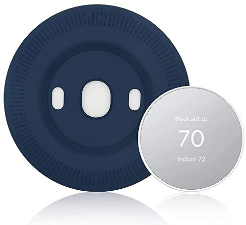 Hagsnec for 2020 Bracket Siding Cover Silicone Siding Cover Thermostat Back Plate (Blue)