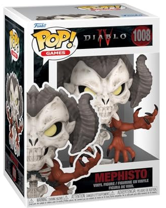 Funko Pop! Games: Diablo 4 - Mephisto - Vinyl-Sammelfigur - Geschenkidee - Offizielle Handelswaren - Spielzeug Für Kinder und Erwachsene - Video Games Fans - Modellfigur Für Sammler und Display