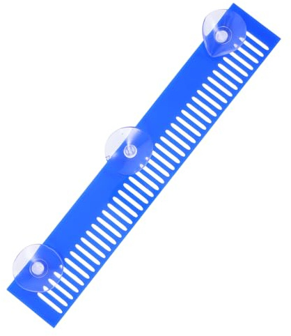 BESPORTBLE Fish Tank Comb Aquarium Divider Overflow Strainer Fish Guard Suction Cup Protective Barrier Plate