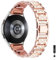 20mm Pour Samsung Galaxy Watch 7 6 5 4 bracelet diamant métallique, 22mm Pour Huawei Watch GT4 GT5 GT5Pro, bracelet de remplacement(Rose gold,For Galaxy watch 5/5pro)
