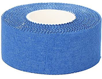 Athletic Finger Tape Kinesiology Roll Tape Sports Muscle Tape Premium Finger Wrist Protection for Weightlifting Climbing Judo Bouldering Rock Climbing Cotton Based Cloth Dark Blue