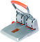 Rapid 23223100 Starker Vierfachlocher HDC150/4, Kunststoff/Metall, 150 Blatt, silber/orange