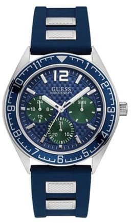 Guess Men's Analog-Digital Automatic Uhr mit Armband S0354252