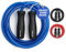 EliteSRS Skipping Rope Muay Thai Jump Rope Blue' - Blue - 2,5m