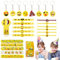 JOYUE 28 Stück Emoji Mitgebsel Set, Emoji Schlüsselanhänger Emoji Armbänder Emoji Slap Bands für Kinder Party Mitgebsel Kindergeburtstag