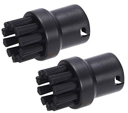 Chuancheng 2PCS Steam Cleaning Brush For Karcher SC1 SC2 SC3 SC4 SC5 SC7 2.863-058 Round