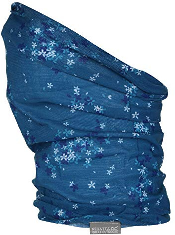 Regatta Kid's K Printed Multitube Lightweight Knitted Strech and Win Resistant Fabric Headwear, Dark Methyl, Sgl, RKC103 2NM000