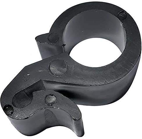 Aerzetix - Set di 50 Ganci di Sospensione Supporto per Tubo irrigazione a Goccia Ø16mm - Gancio in plastica per Filo - C48696
