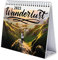 Grupo Erik Tischkalender 2023 - Wanderlust Kalender 2023 Tischkalender - Tischkalender 2023 Quer Format - Tischkalender 2023 zum Aufstellen - FSC zertifiziert - Offizielle Lizenz, CS23010