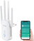 7links Dual WLAN-Repeater: Dualband-WLAN-Repeater, App ELESION, 2,4 & 5 GHz, bis 1.200 Mbit/s (universeller WLAN-Repeater, Dualband WLAN Verstärker, Internetradio)